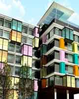                 เพชรบุรี เดอะ คัลเลอร์รี่ วิวิด คอนโดมิเนียม  The Colory Vivid condominium